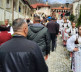 Petar Petković u manastiru Draganac