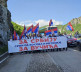 Građani Leposavića i Severne Mitrovice krenuli peške za Beograd na miting podrške Vučiću