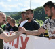 Milan Radoičić sa Srbima iz Leposavića i Severne Mitrovice