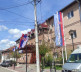 Zvečan - zastave Srbije
