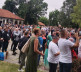 Proslava Vidovdana u porti manastira Gračanica