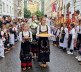Doček za patrijarha Porfirija ispred Sabornog hrama Svetog Save u Beču