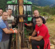 Seča drva u manastiru Crna Reka