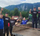 Seča drva u manastiru Crna Reka