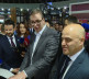Vucic, Kovacevski i Milatovic, Sajam vina obilazak