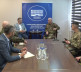 Dalibor Jevtić sa komandantom Regionalne komande Zapad pukovnikom Frančeskom Ferarom
