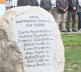 Otkrivanje spomenika žrtvama pogroma u Gračanici