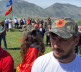 Zastava "velike Albanije" i simboli OVK u Piškopeji 