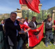 Zastava "velike Albanije" i simboli OVK u Piškopeji 