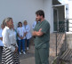 Prekovce Miladinov i doktor Ristić ispred ambulante