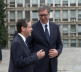 Aleksandar Vučić i Isak Hercog