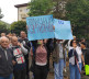 Protest ispred policijske stanice u Severnoj Mitrovici