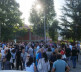 Zaposleni ispred PO Kosovska Mitrovica