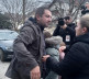 Dušan Milanović sa svojom porodicom nakon pritvora