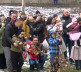 Paljenje badnjaka u Južnoj Mitrovici