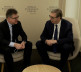 Vučić i Lajčak Davos