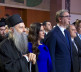 Dodela odlikovanja, Aleksandar Vučić i patrijarh Porfirije 