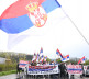 Srbi sa Kosova pešice stigli u Lazarevac