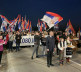 Srbi sa Kosova u Kraljevu, doček