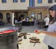 Vaskršnje farbanje jaja u porti hrama Svetog Vasilija Ostroškog u Leposaviću 