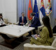 Mohamed Amin Belhaž i Aleksandar Vučić