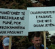 Protest za 1. maj u Prištini