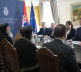 Đurić sa poglavarom Koptske pravoslavne crkve Tavadrosom Drugim