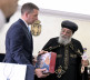Đurić sa poglavarom Koptske pravoslavne crkve Tavadrosom Drugim