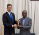 Marko Đurić sa ministrom odbrane Benina Fortune Alenom Nuatinom