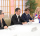 Marko Đurić sa šefom japanske diplomatije Takešijem Ivajom