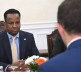 Ministar spoljnih poslova Srbije Marko Đurić sa ministrom inostranih poslova Somalije Abdisalamom Abdi Alijem