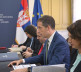 Ministar spoljnih poslova Srbije Marko Đurić sa ministrom inostranih poslova Somalije Abdisalamom Abdi Alijem