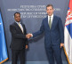 Ministar spoljnih poslova Srbije Marko Đurić sa ministrom inostranih poslova Somalije Abdisalamom Abdi Alijem