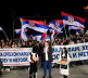 Kod Ušća doček za Srbe pešake sa Kosova