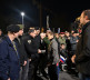 Srbi sa Kosova dočekani ispred Doma Narodne skupštine Srbije