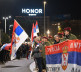 Srbi sa Kosova dočekani ispred Doma Narodne skupštine Srbije