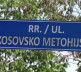 obrisana farba sa imena ulice u Gračanici