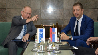 Marko Đurić i ambasador Jan Bratu