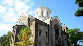 Crkva Svetog Save u južnoj Kosovskoj Mitrovici