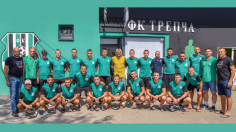 FK Trepca pred gostovanje u Kucevo.jpg