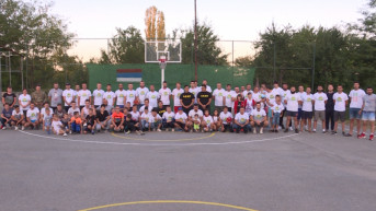 Učesnici košarkaškog turnira u Kuscu Učesnici košarkaškog turnira u Kuscu