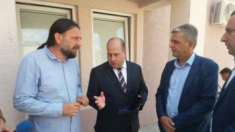 Živojin Rakočević, Dušan Kozarev, Ljubinko Karadžić i Srđan Popović
