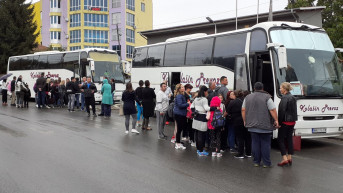 Mališani iz Zvečana krenuli za Beograd Mališani iz Zvečana krenuli za Beograd