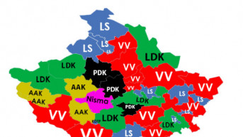 Indeksonlajn mapa glasova