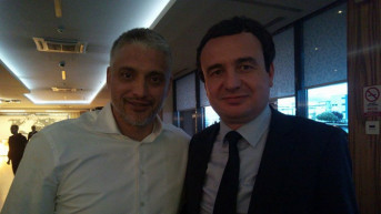 Čeda Jovanović i Aljbin Kurti