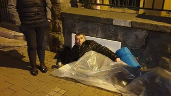 Nikola Manitašević u društvu supruge uhapšenog brata Ljubiše