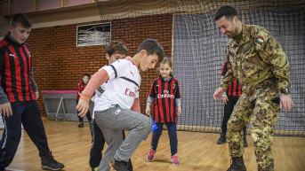 Dresovi Milana za mlade fudbare na Kosovu