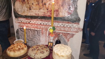 Slavski kolač, manastir Gračanica 