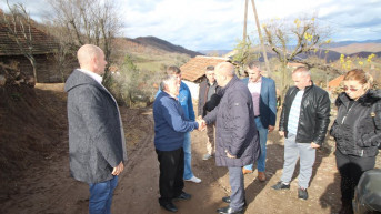 Svetislav Ivanović u poseti porodici Krstić