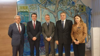 Kurti sa italijanskim diplomatama